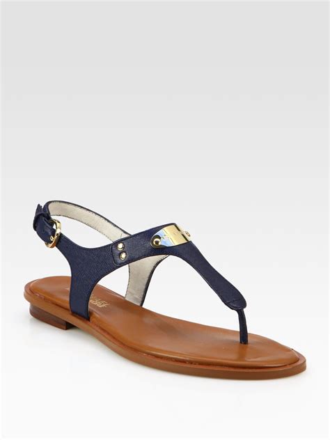 michael kors plate thong sandals|Women's MICHAEL Michael Kors MK Plate Thong .